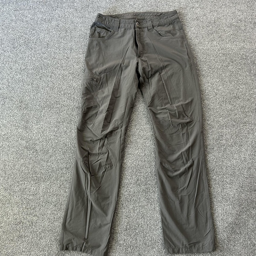 Patagonia Quandary Pants Mens 30x31 Grey Hiking Outdoor Stretch Nylon - Picture 12 of 14